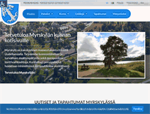 Tablet Screenshot of myrskyla.fi